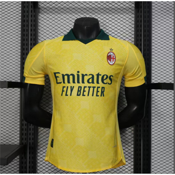 S-XXL Player version Ac 2025 2026 milan Jersey 25 26 third เสื้อกีฬาผู้ชาย S-XXL