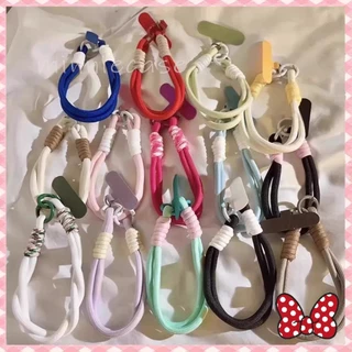 DIY Phone Straps สายรัดโทรศัพท์มือถือ เสายคล้องโทรศัพท์ ชือกคล้องโทรศัพท์มือถือ เชือกคล้องโทรศัพท์ โซ่โทรศัพท์ Lanyard