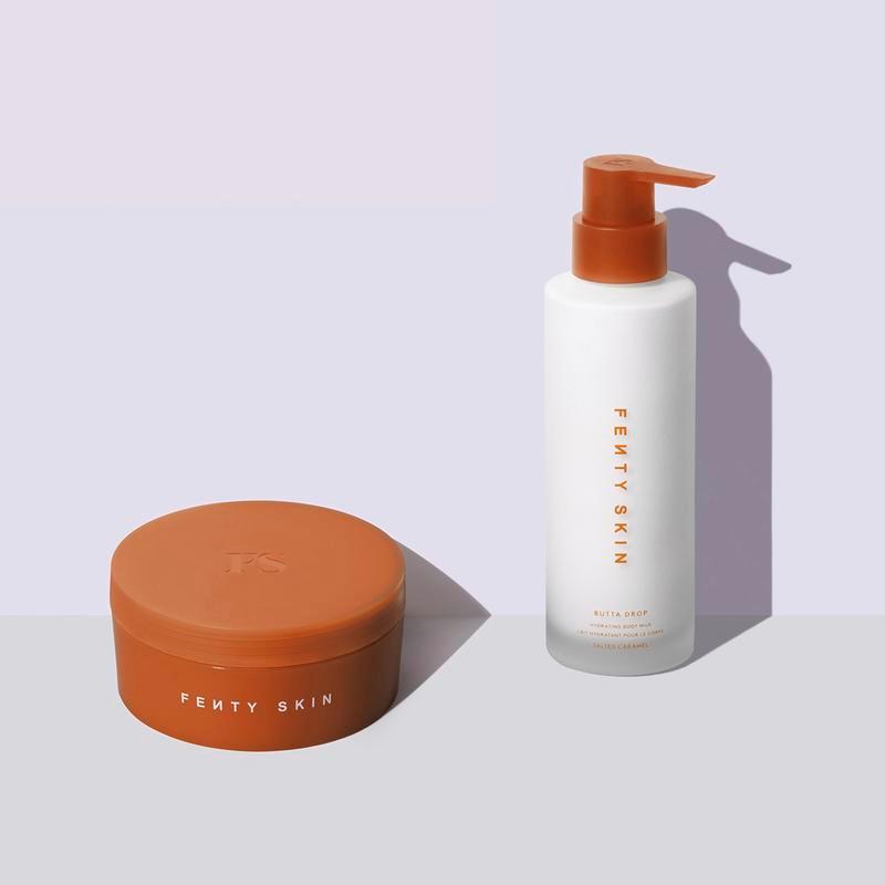 Fenty Skin Butta Drop Body Cream + Body Milk Body Care Hydrating Lotion Duo