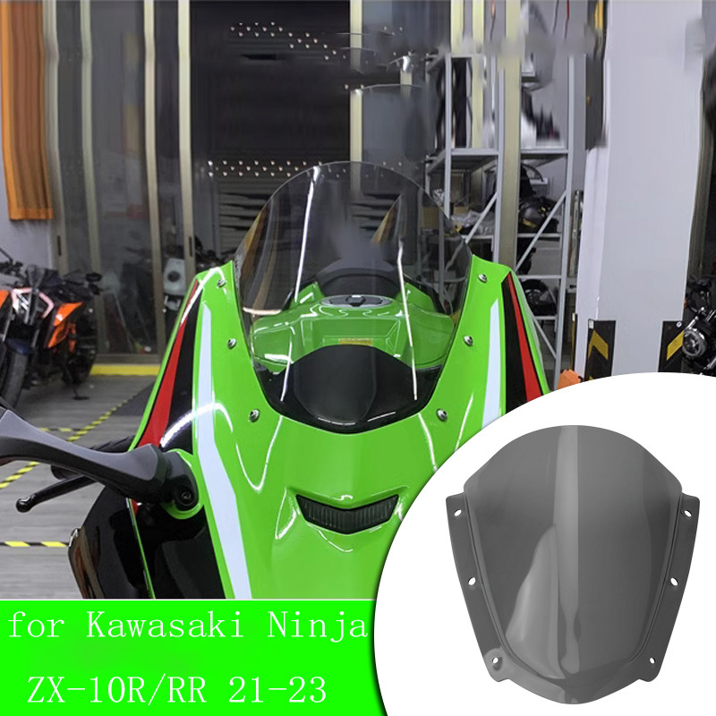 KAWASAKI สําหรับKawasaki Ninja ZX 10R ZX-10R 2021 2022 2023 2024 2025 ZX10RกระจกWind Deflector Visor