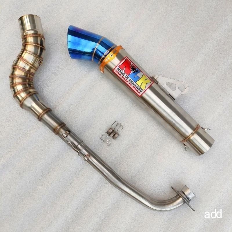 Nlk EXHAUST เปิด SPECS สําหรับ EX5 DREAM WAVE 100 WAVE 110 EXHAUST WAVE 125 XRM RUSI FURY LAGENDA SMASH J RAIDER J EZ 115
