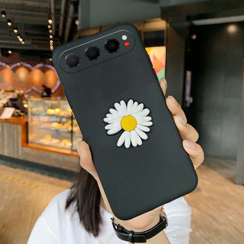 ใหม่ เคสโทรศัพท์ ZTE Nubia Air ฝาหลังแฟชั่นการ์ตูน chrysanthemum Stand กันฝุ่นเรียบสําหรับ Nubia Air