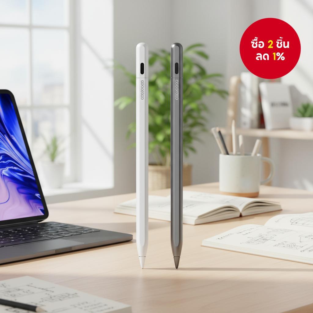 ปากกา Goojodoq GD14 2025 สําหรับ iPad - Find My & ปุ่มปรับแต่งได้สําหรับ Mini 5/6, Air 4-6, Pro 11/1
