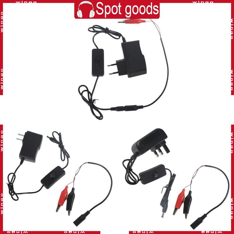 WIN 5 5x2 5 มม. 1 5V 1A อะแดปเตอร์ไฟ 3A 2A CD ขนาดกําจัด