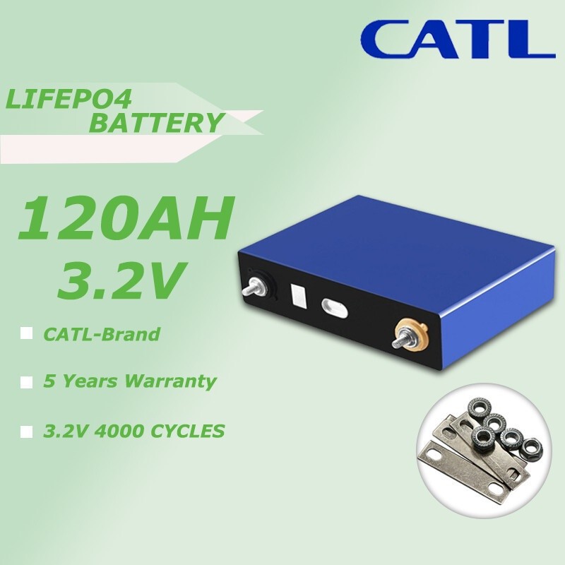 【Brand New】3.2v 120AH Lifepo4 Battery Great Power byd battery Solar battery lifepo4 for 4000 Cycles