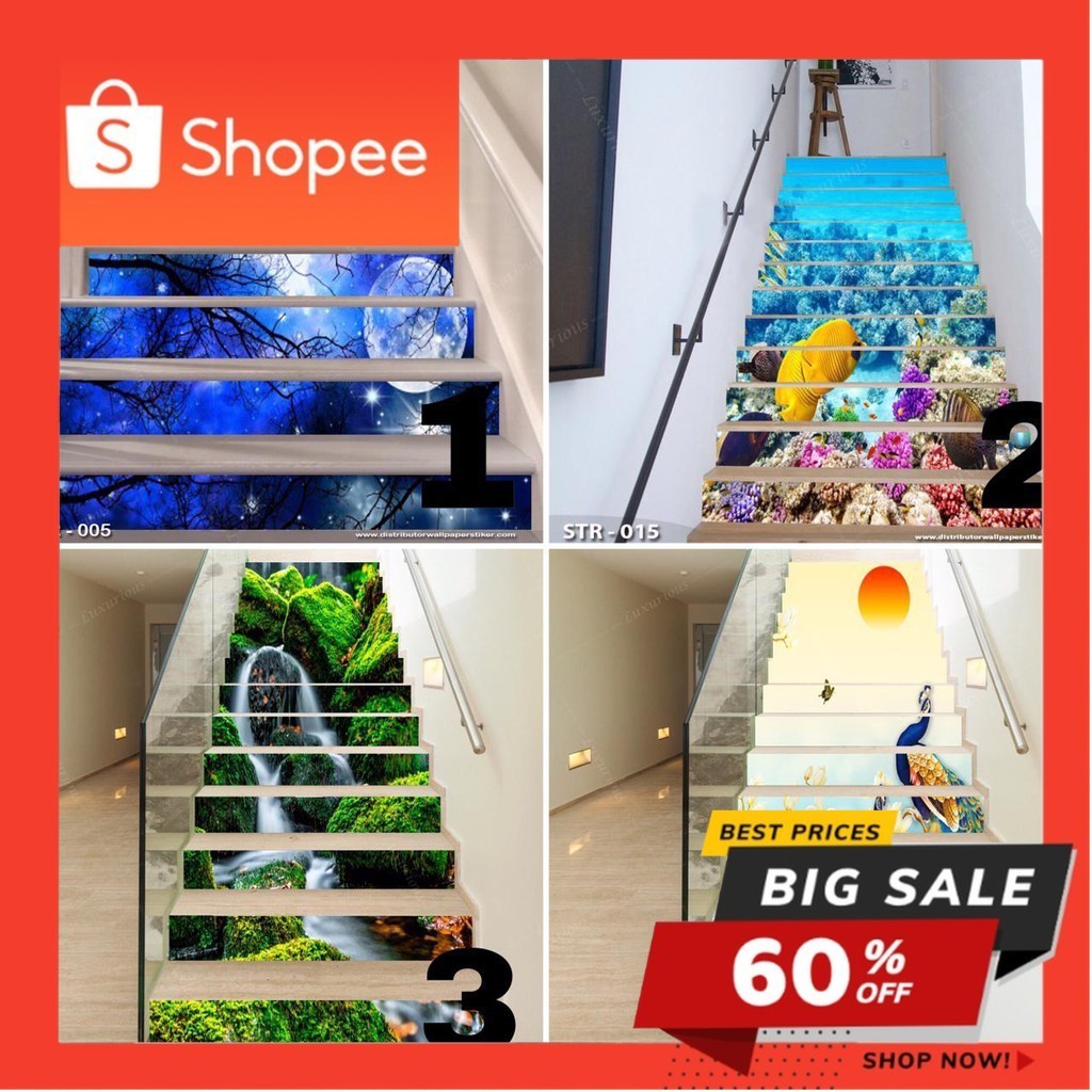 3D WALLPAPER CUSTOM WALLPAPER STAIR WALLPAPER