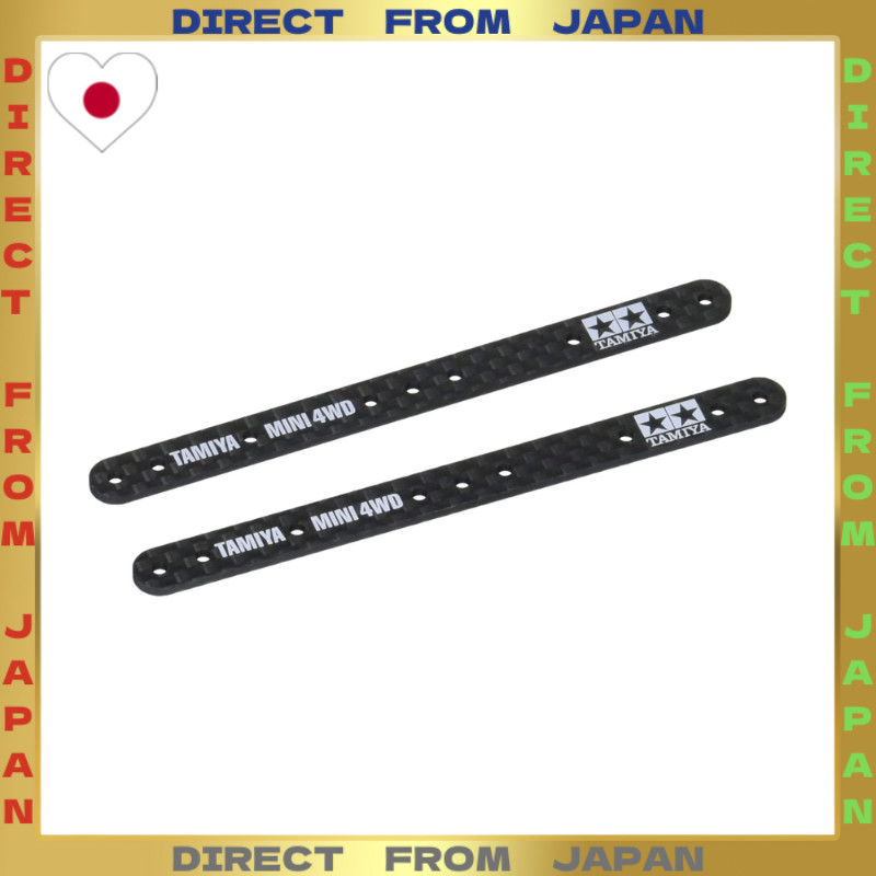 【DIRECT FROM JAPAN】Tamiya Upgrade Parts Series No.495 GP.495 HG Carbon Multi Reinforcement Plate (1.