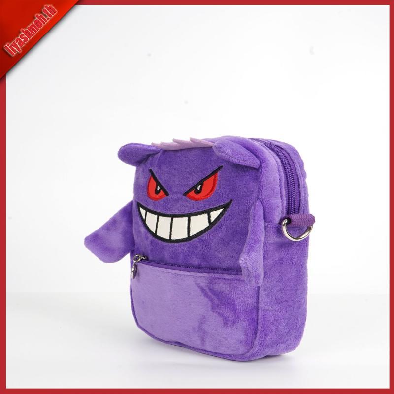 กระเป๋าเป้สะพายหลัง ผ้ากํามะหยี่ขนนิ่ม ลายการ์ตูนอนิเมะ Sonic Knuckles the Echidna Miles Prower สําห