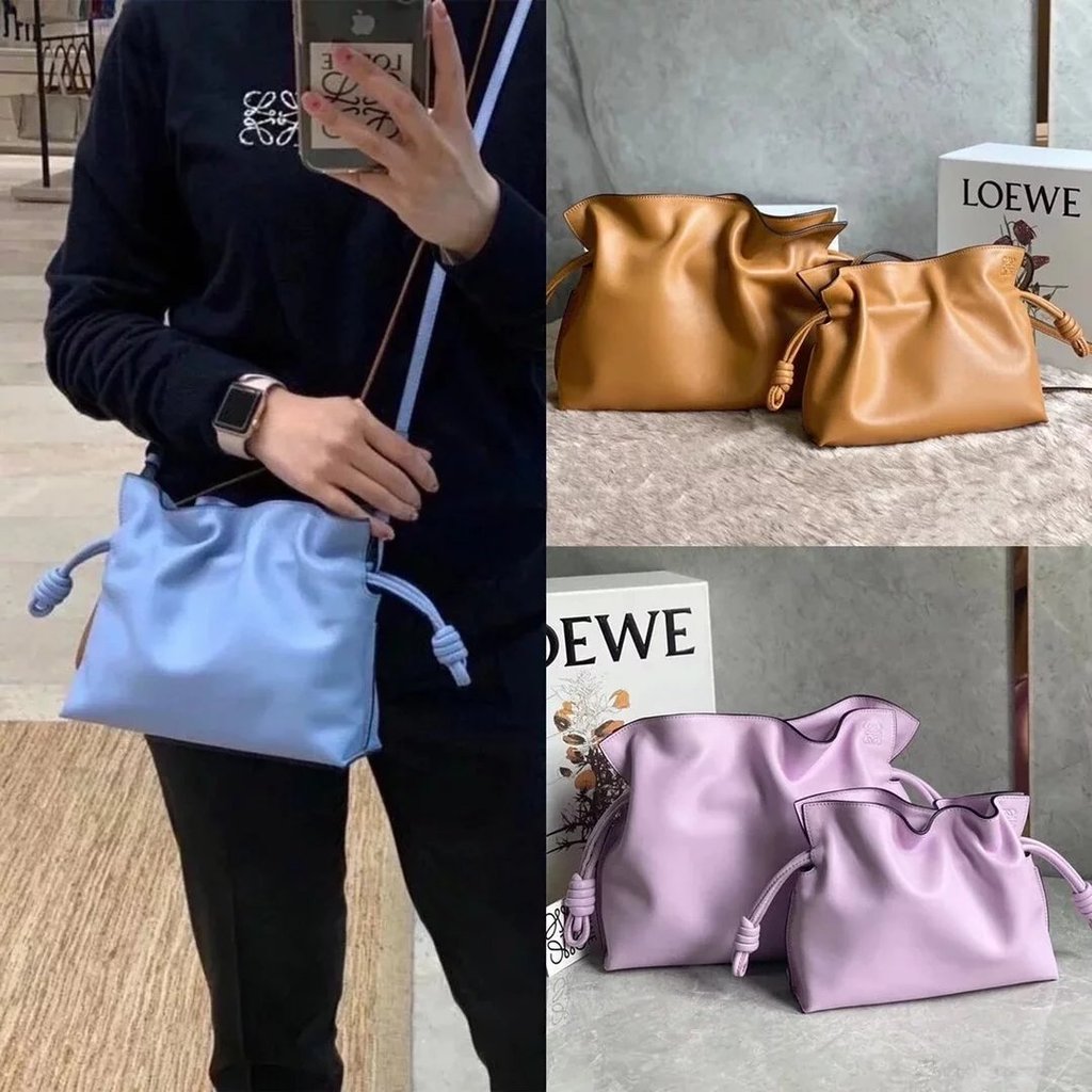LOEWE LOEWE Messenger Shoulder Female Bag Drawstring Bucket Bag