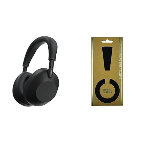 Sony WH-1000XM6 หูฟังครอบหูไร้สาย ตัดเสียงรบกวน สีดำ