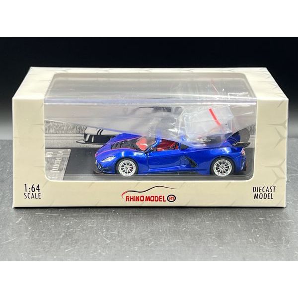 Rhino Model RM 1/64 
Hennessey Venom F5 : Blue