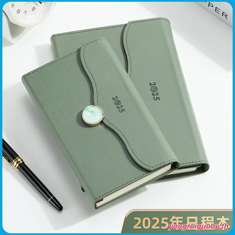 planner muji journal notebook กําหนดการ A5 ปี 2025, สมุดบันทึกสํานักงาน 365 วัน, ปฏิทิน B5, คู่มือปร