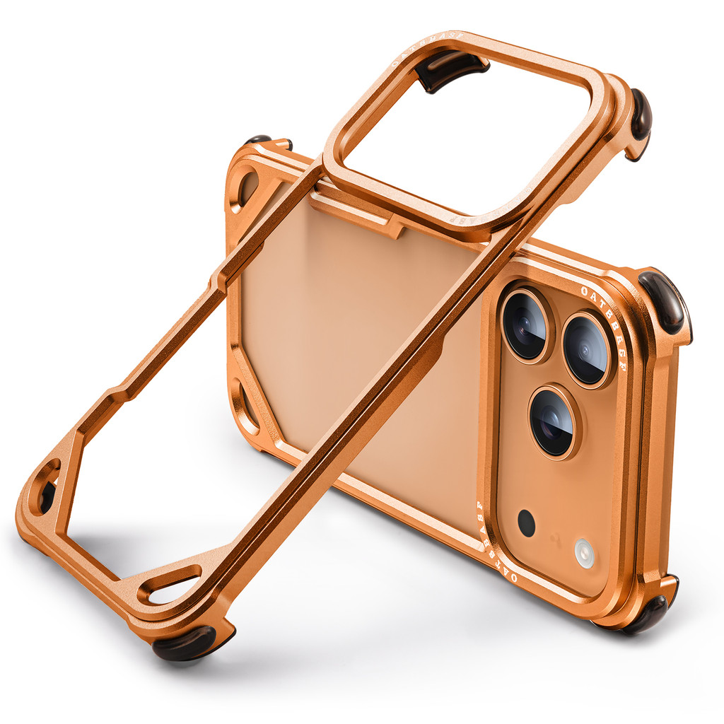 15 16 17 Pro/Pro Max/17 Air เคสโทรศัพท์โลหะ Minimalist รูปที่ 6