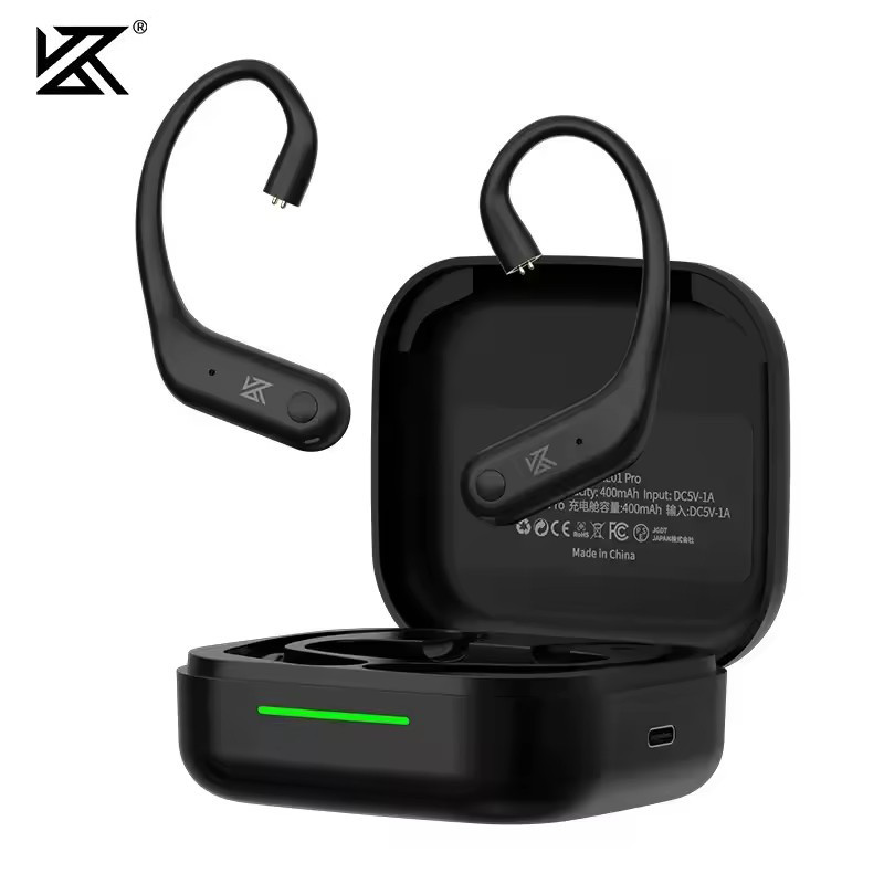 KZ AE01 PRO ที่เกี่ยวหูบลูทูธไร้สาย Qualcomm S3 ชิปแพลตฟอร์มพร้อมเคสชาร์จ