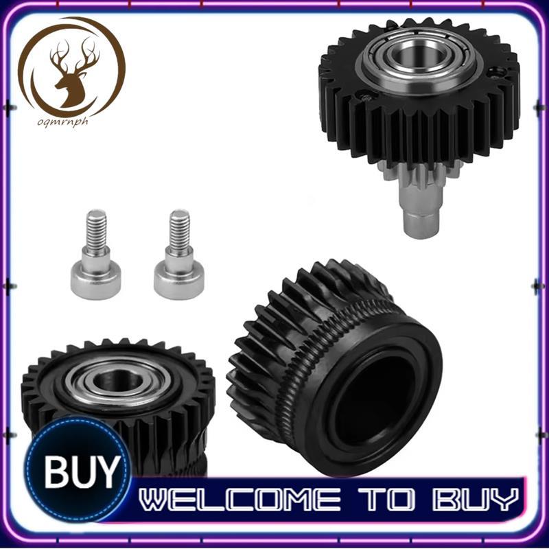 ชุบโลหะทั้งหมด Filament Drive Gear K1C Extruder K1 Gear สําหรับ K1 Max สีดํา