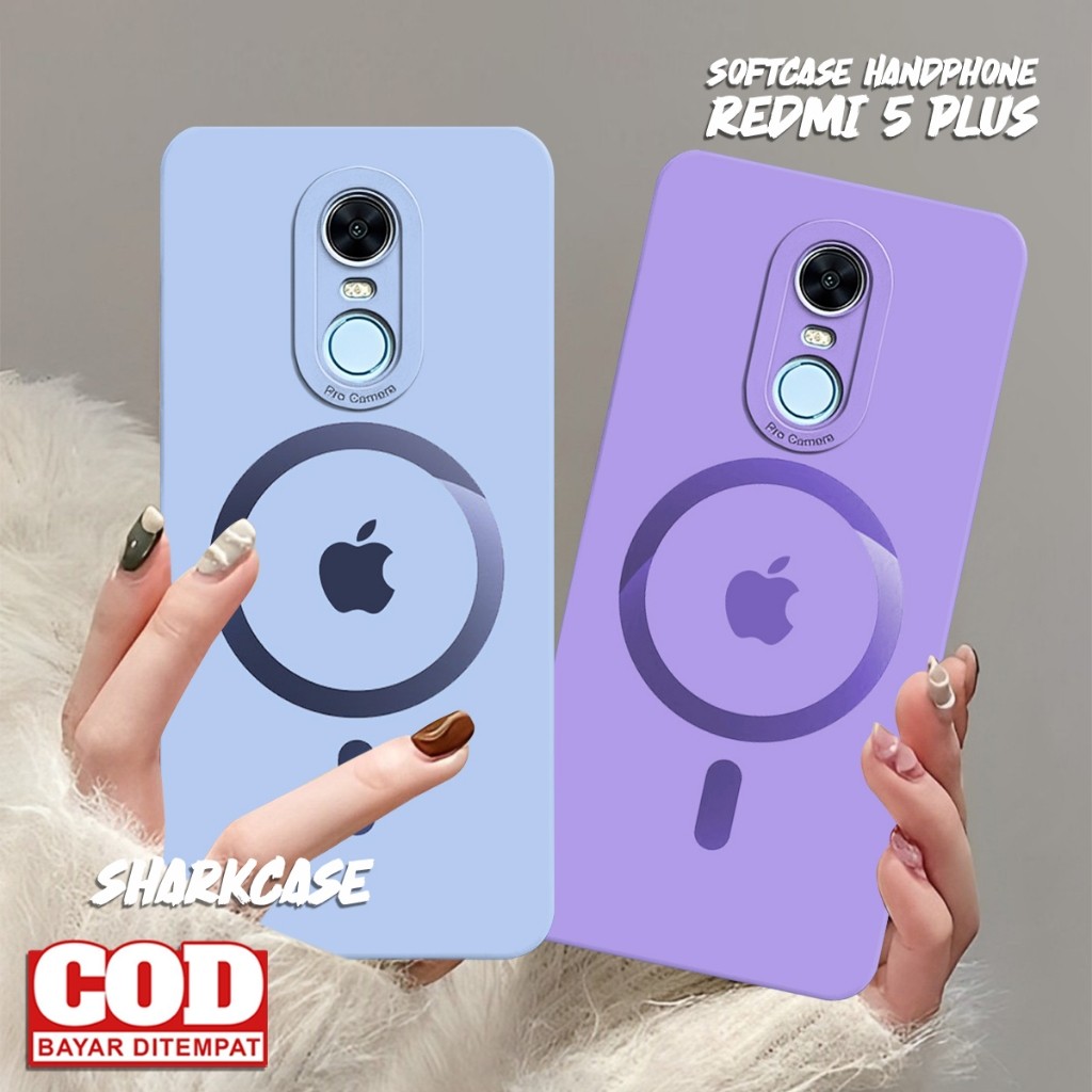 Softcase REDMI 5 PLUS / REDMI 5 / REDMI 6 / REDMI 7 / REDMI 8A PRO ล่าสุดสีสันโลโก้ Apple Motif - เค