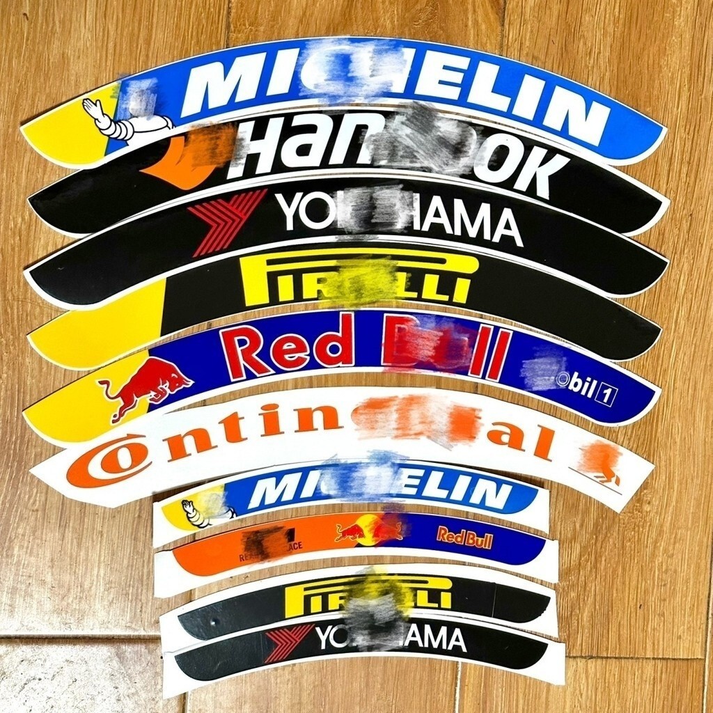 Hotselling Tire Stickers Influencer HotMelt Letter Stickers HighEnd GlueFree NonMarking Car Motorcyc