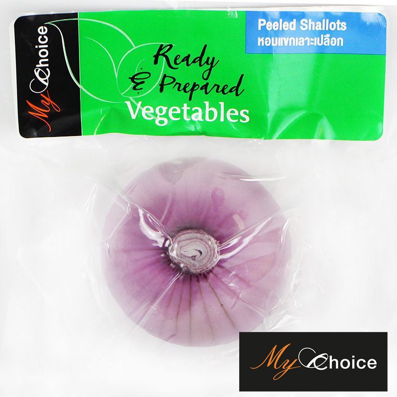 มายช้อยส์หอมแขกเลาะเปลือก 60กรัม My Choice Peeled Stemles
