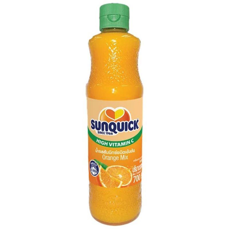 ซันควิกน้ำส้ม 700มล. Sunquick Orange 700ml. [หมายเลขบาร์โค้ด 8850332501070 ] สินค้าคุณภาพดี คัดสรรอย่างตั้งใจ