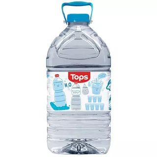ท็อปส์น้ำดื่ม 6000มล. Tops Drinking Water 6000ml. [หมายเลขบาร์โค้ด 8853474057894 ]