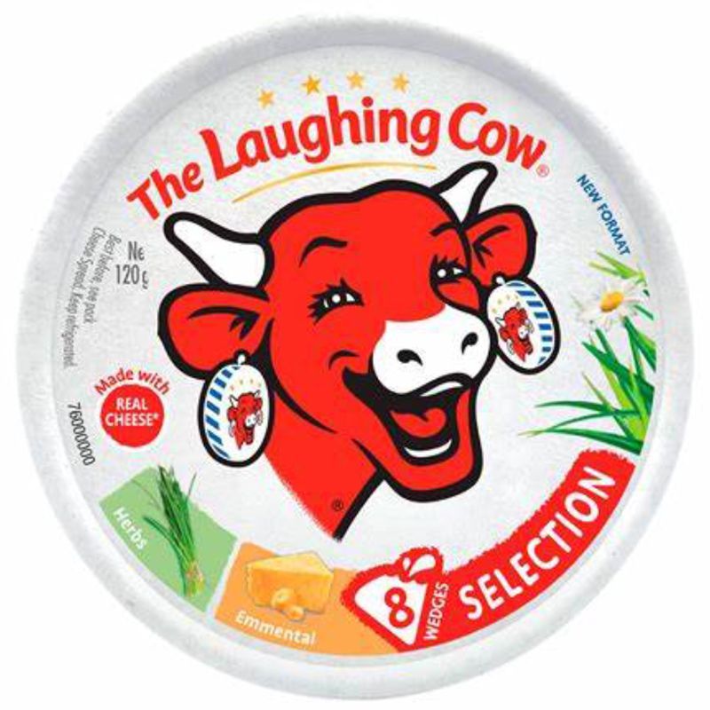 เดอะลาฟวิ่งคาวชีสซีเล็คชั่น 120กรัม The Laughing Cow Cheese Selection 120g. [หมายเลขบาร์โค้ด 3073781204520 ]