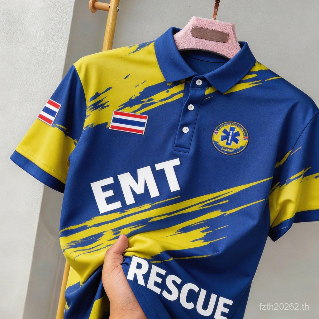 ร้อนขายฤดูร้อนหลวมสบายๆกีฬาเสื้อโปโลพิมพ์ที่เรียบง่ายระบายอากาศดูดซับเหงื่อสบายแขนสั้นด้านบน หลาย