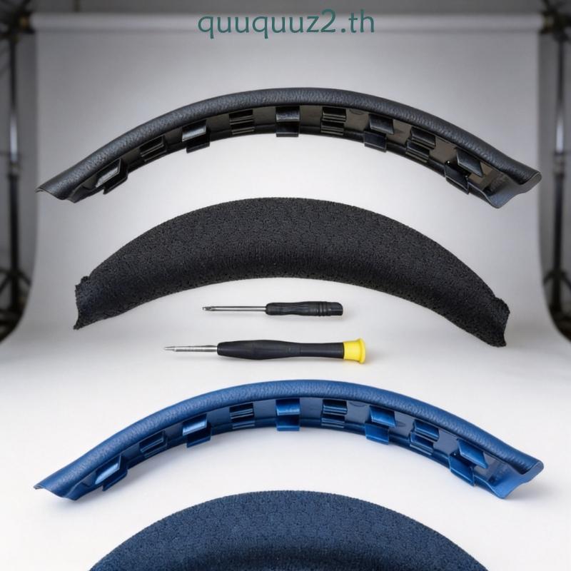 Quu ป้องกันหูฟังแถบคาดศีรษะ Pad สําหรับ WHXB910 หูฟัง Shock Absorption Feature