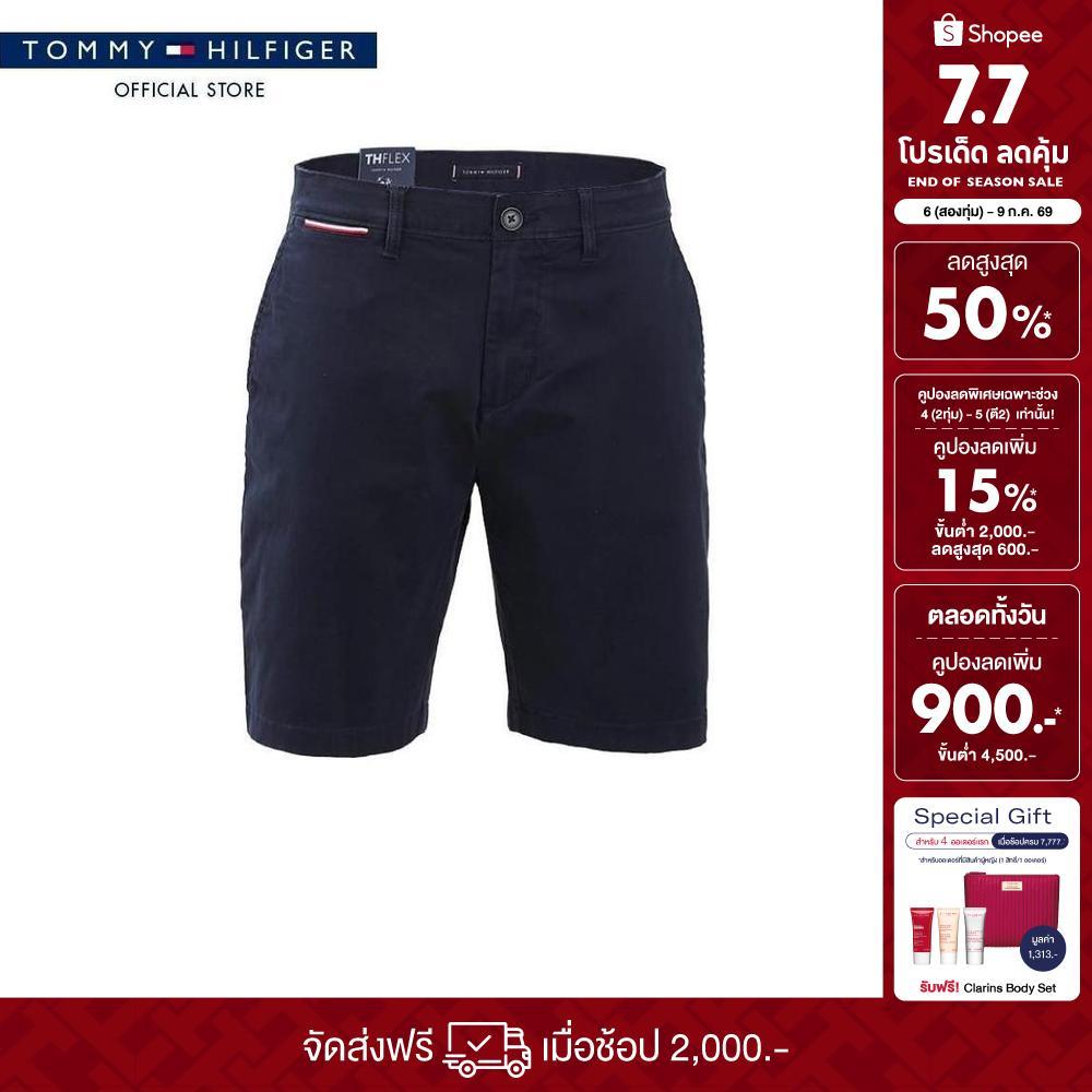 [Special Collection]Tommy Hilfiger กางเกงขาสั้น ผู้ชาย รุ่น XM0XM04501 DW5 - สีน้ำเงิน
