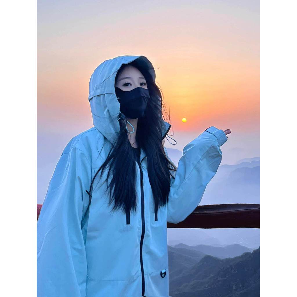 Etherland แจ็คเก็ตฤดูใบไม้ผลิฤดูใบไม้ร่วงกลางแจ้ง Windproof กันน้ําทิเบตปีนเขาชุดอเมริกันเสื้อแจ็คเก
