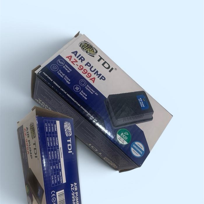 TDI AZ 999 A ปั๊มลมเครื่องเติมอากาศตู้ปลา 1 หลุม