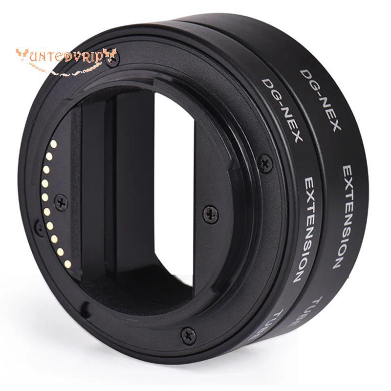 [Quick U]วงแหวนท่อต่อขยายมาโครโฟกัสอัตโนมัติฟังก์ชั่นระยะใกล้ E-Mount A6300 A6500 A6000 A7 A7II A7II