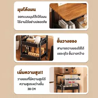 ชั้นวางของอเนกประสงค์ พับได้+มีลิ้นชัก+มีล้อ ตะกร้าตะแกรงระบายอากาศ ชั้นวางของอเนกประสงค์ ชั้นวางของมินิมอล