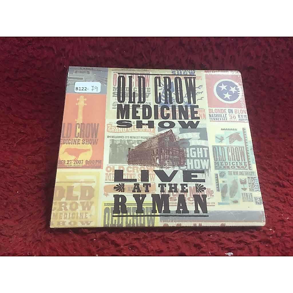 CD Old Crow Medicine Show – Live At The Ryman สภาพตามปก B122-79