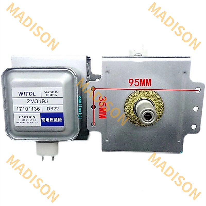 Midea witol 2m319j 2m519j 2m219j หลอดแม่เหล็ก แบบเปลี่ยน สําหรับเตาอบไมโครเวฟ