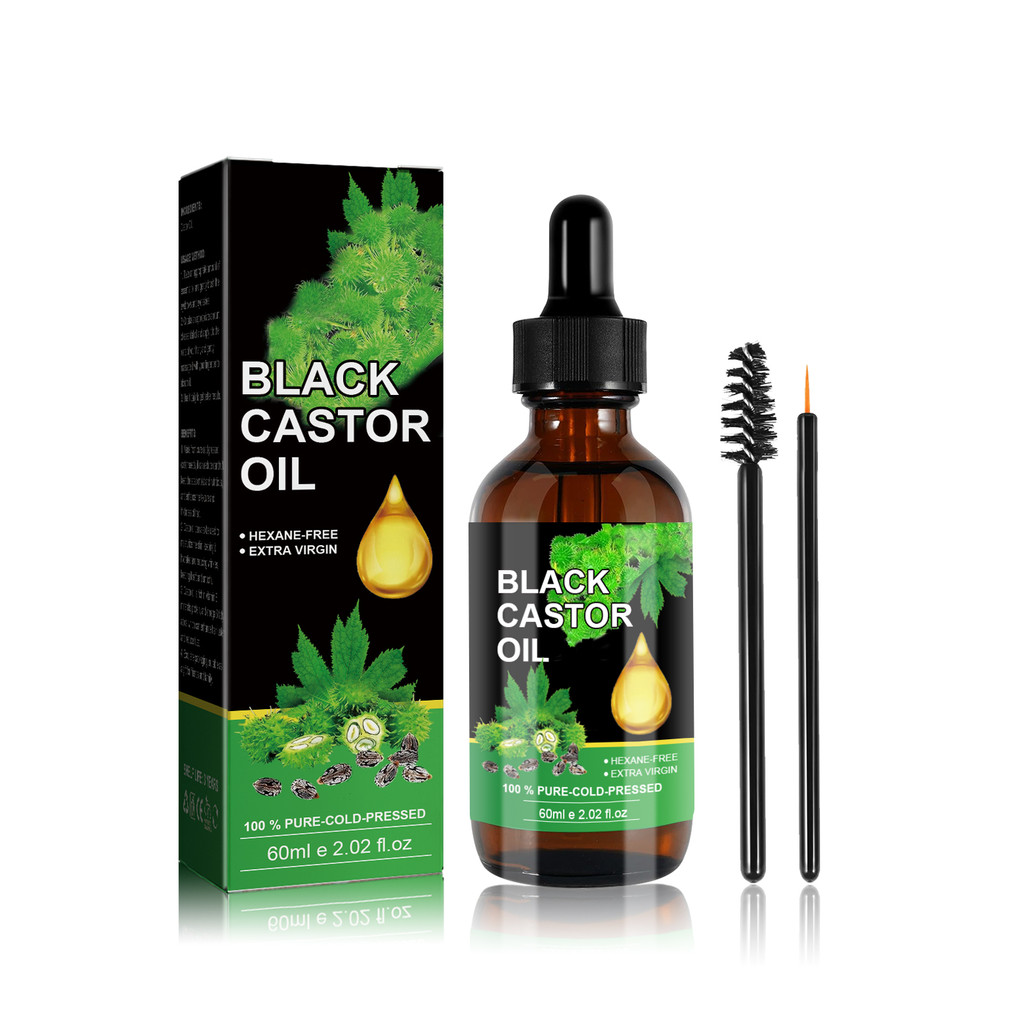 OUHOE Castor Oil Density Hair Lotion บํารุงรากผมผมร่วงนุ่มป้องกันความหนาแน่น Hair Lotion