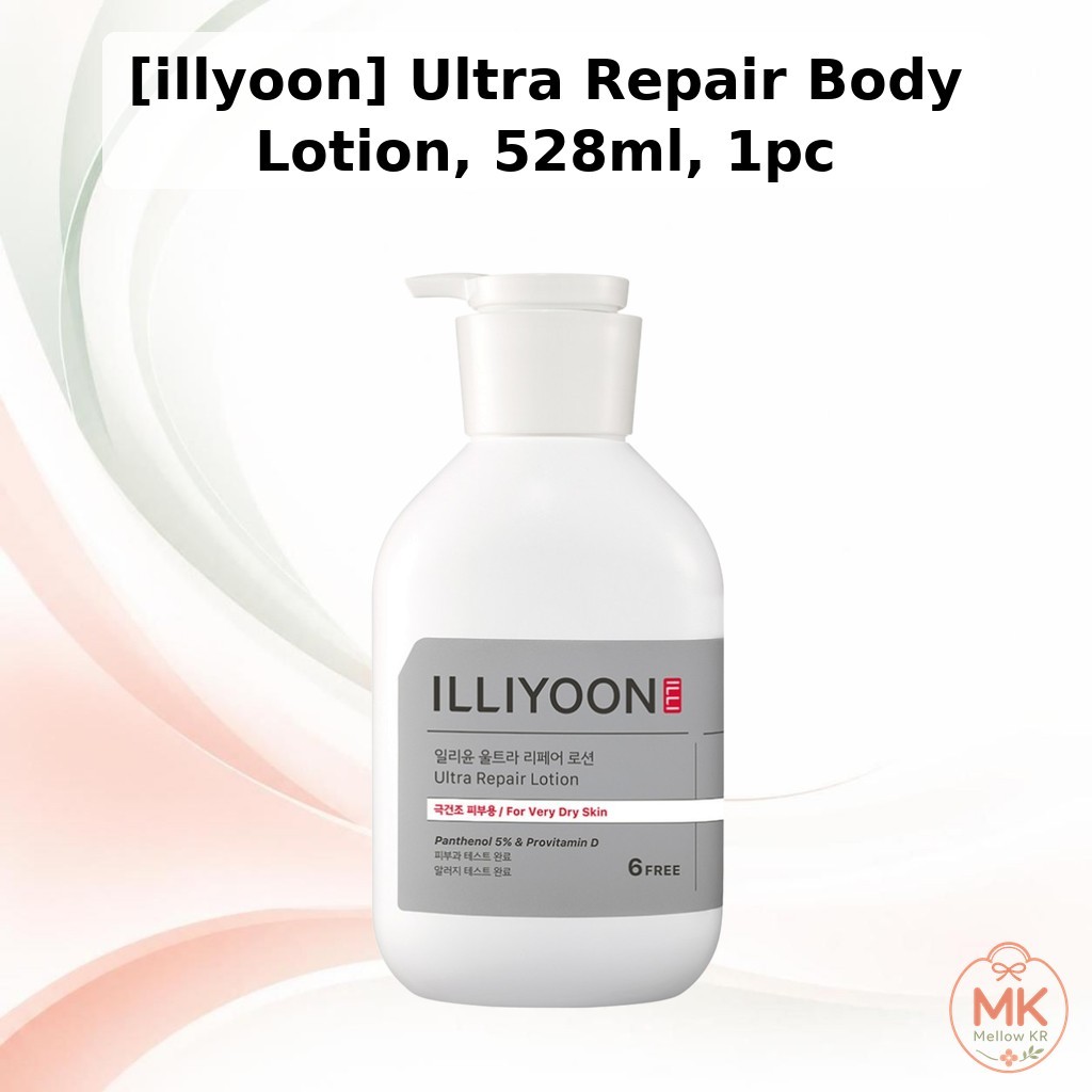 [illyoon] Ultra Repair Body Lotion, 528ml, 1pc / Korean Body Lotion / สูตร Ultra Repair / ของแท้ 100