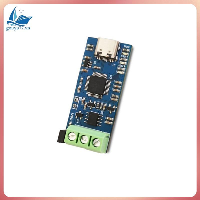Type-C USB to CAN โมดูล 5V CAN Bus เครื่องวิเคราะห์ USB to CAN Converter โมดูล CANABLE V2.0 CAN-FD C