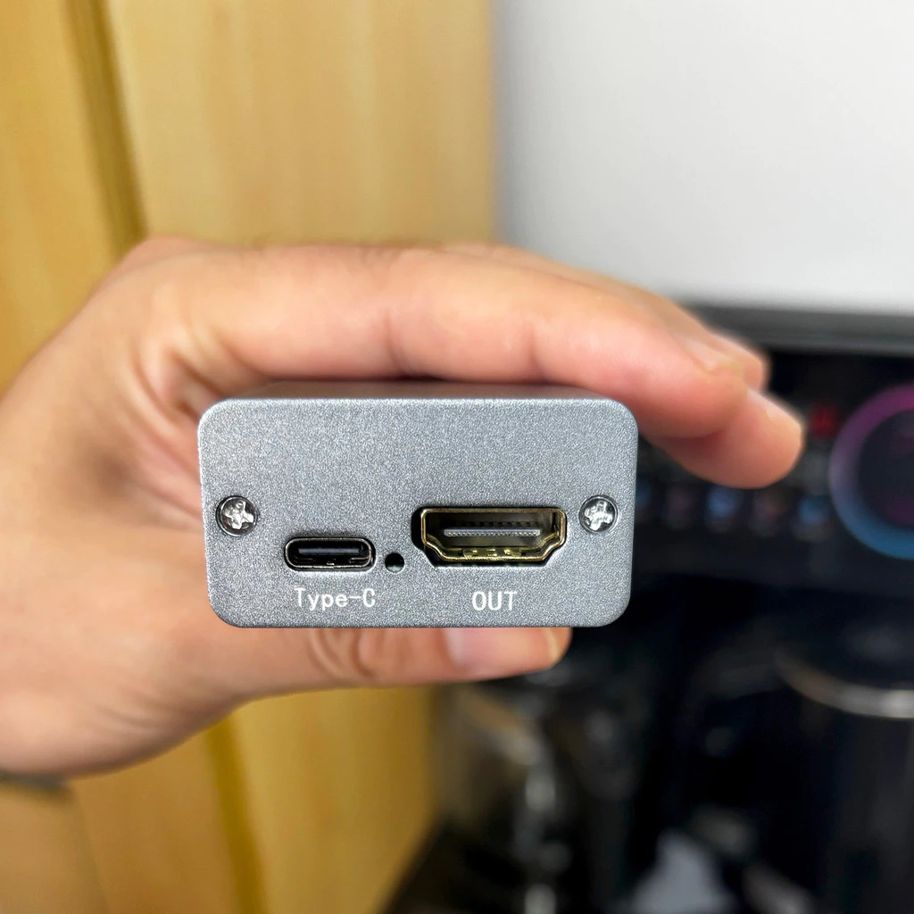 UVC กล้องเว็บแคม USB เป็นตัวแปลง HDMI สําหรับ INSTA360 Action4 Action5 Pocket3/4 ถึง HDMI TV Monitor การ์ดจับภาพวิดีโอ Live Streaming Video Switcher thumbnail 10