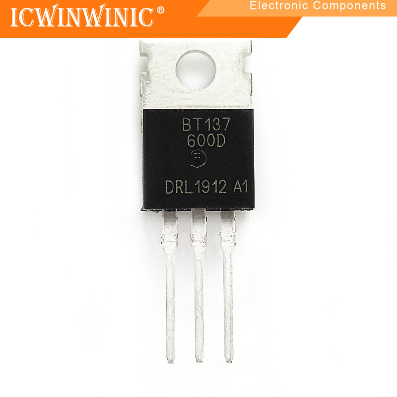 5 ชิ้น BT137-600D BT137 TO-220 วงจรรวม IC