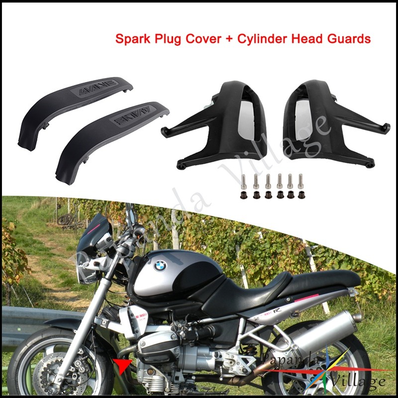 PAEngine Spark Plug Covers & Cylinder Head Guards For BMW R1100GS R1100S R1100SS R1100R R1150GS/R115