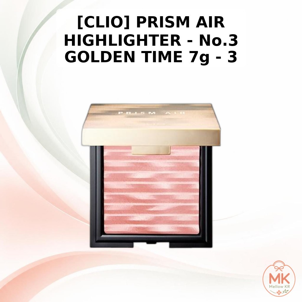 [CLIO] PRISM AIR HIGHLIGHTER - No.3 GOLDEN TIME 7g - 3 GOLDEN TIME / ไฮไลท์เกาหลี / Radiant Glow by 