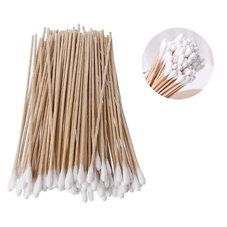 Longmed Cotton Stick Softip ไม้พันสำลี ขนาด S,M,L บรรจุ 100 ก้าน [1 ห่อ] DD 511X Cotton 100% ก้านยาว 6 นิ้ว