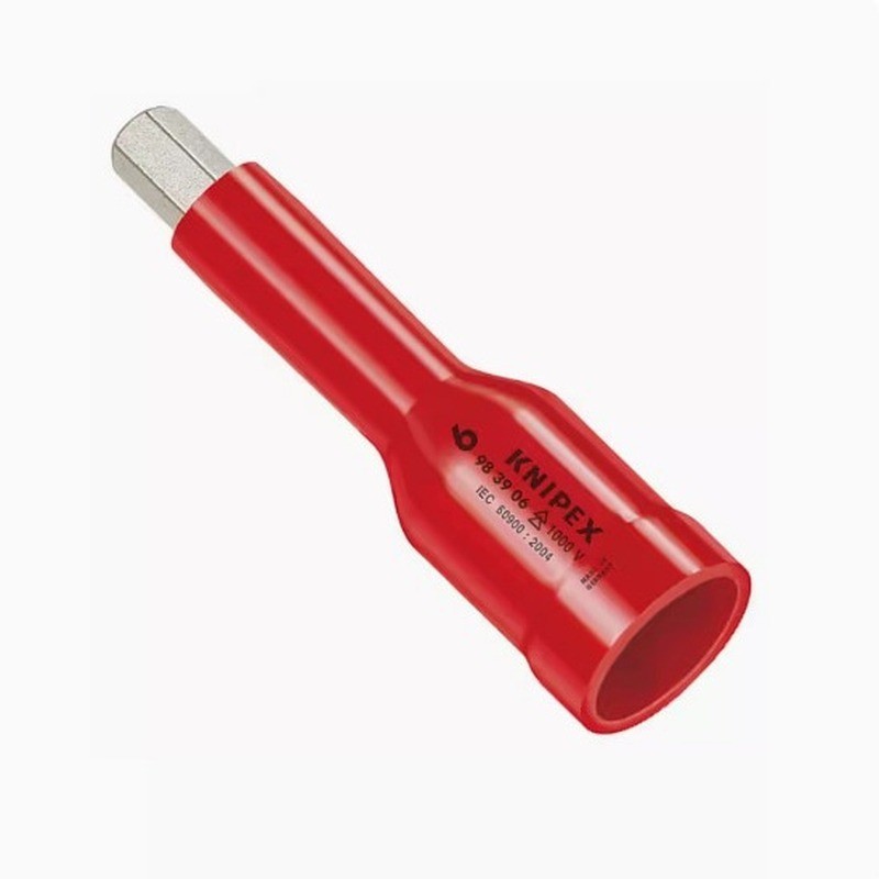 เยอรมัน KNIPEX KNIPEX 3/8 ไขควงซ็อกเก็ตหกเหลี่ยมหุ้มฉนวนบิต983905 983906