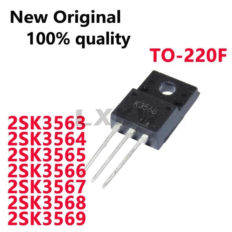 5PCS 2SK3563 K3563 2SK3564 K3564 2SK3565 K3565 2SK3566 K3566 2SK3567 K3567 2SK3568 K3568 2SK3569 K35