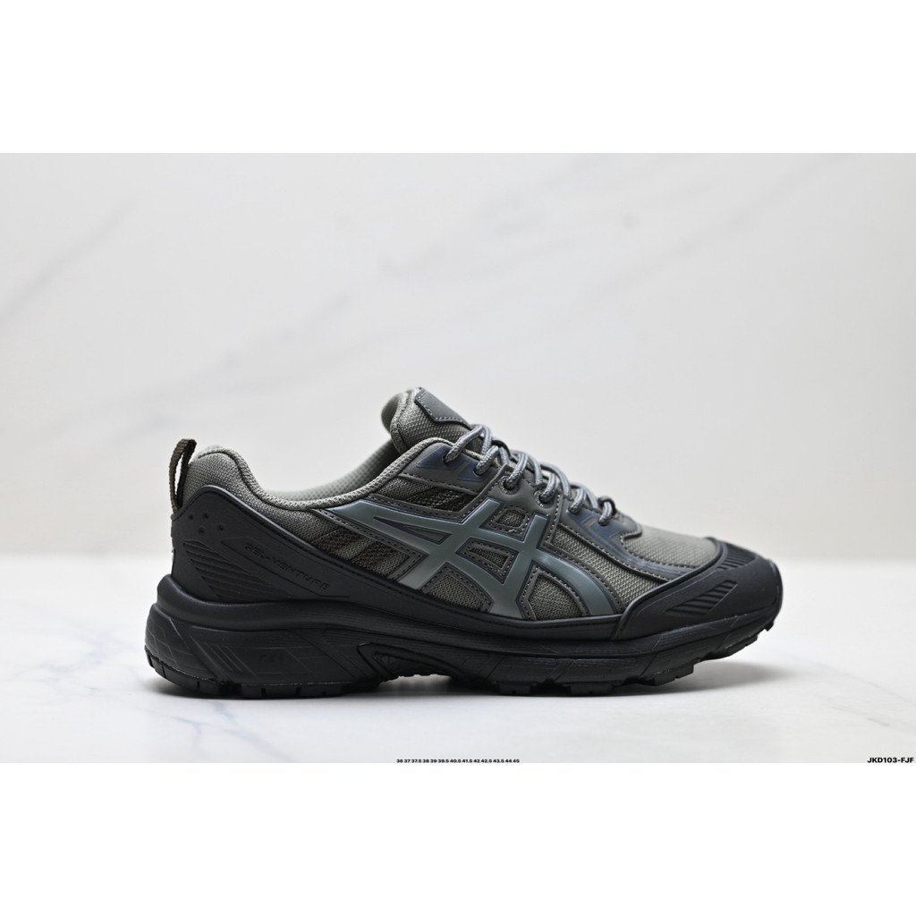 36-45 ขนาด ASICS GEL-VENTURE 6 SHIELD Series Low-Top รองเท้าวิ่งคลาสสิกกลางแจ้ง Urban Outdoor Functi