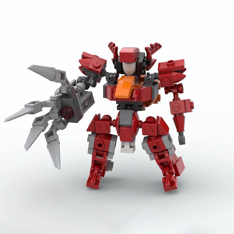 MOC Building Blocks ใช้งานร่วมกับ Lego Outer Bone Building Blocks ชุดขนาดเล็ก Mecha Creative ประกอบห