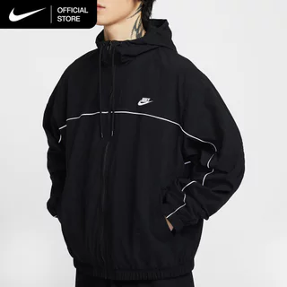 Nike Men's Club Hooded Jacket - Black [HJ2013-010]