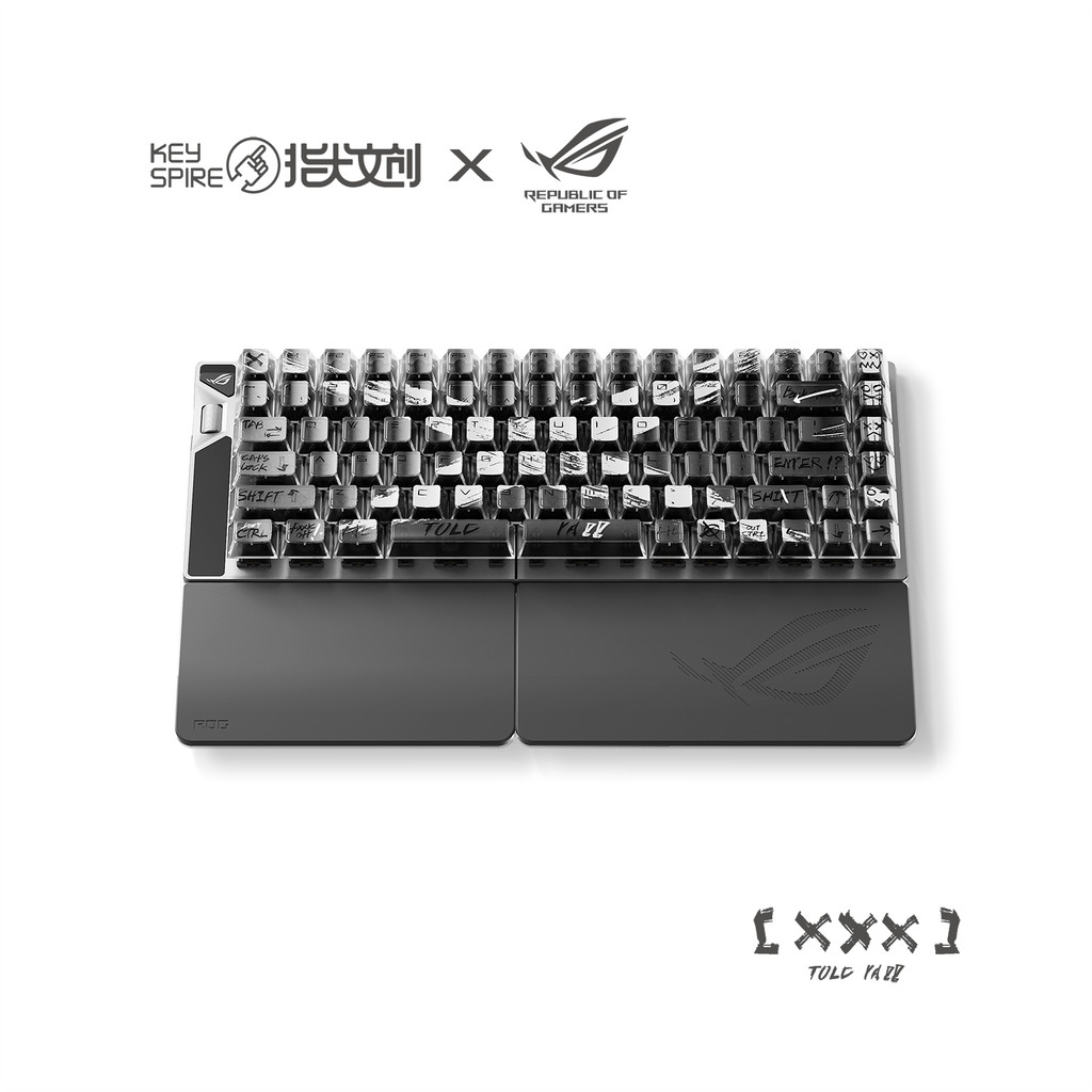 คีย์สไปร์|Invalid Objection Night-Demon Keycap|ย้อนแสง|Magnetic-Axis EV63 Mod|ปุ่มกดแบบกําหนดเอง