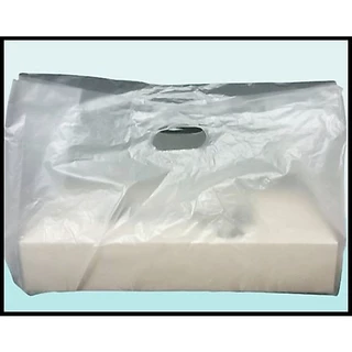 ถุงร้อน ถุงหิ้วสำหรับกล่อง ปลาทอด กุ้งมังกร ถุงร้อนขนาด 17 x 16 นิ้ว แพค 1 กก.(ใช้กับกล่องขนาด 20 x40 x7 ซม).