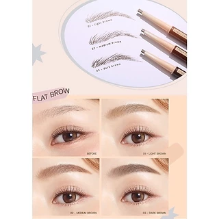 MEILINDA FLAT BROW PENCIL (ดินสอเขียนคิ้ว หัวแบน ปลายตัด) MC-3113